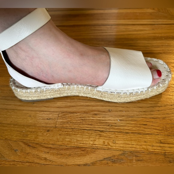 H&M white platform espadrilles sandals size 39 or US 8 - Picture 11 of 16